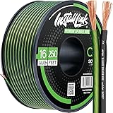 Install Link 16 AWG Gauge Speaker Wire Cable