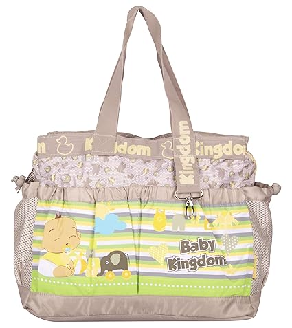 PACKNBUY Baby Diaper Bag Changing Mat Maternity Travel Brown