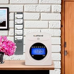 ezattend Time Cards Rack Retractable Time Card