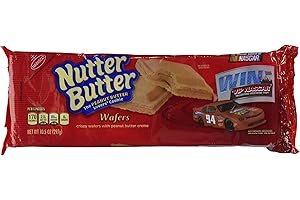 NUTTER BUTTER COOKIE PATTIES PEANUT BUTTER CREME WAFERS 10.5 OZ