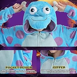 Beauty Shine Unisex Adult Onesie One Piece Pajamas