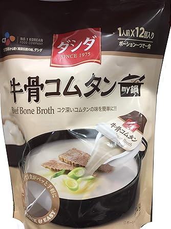 Amazon Cj ダシダ 牛骨コムタンスープ g 12個入 240g Cjジャパン スープ 通販