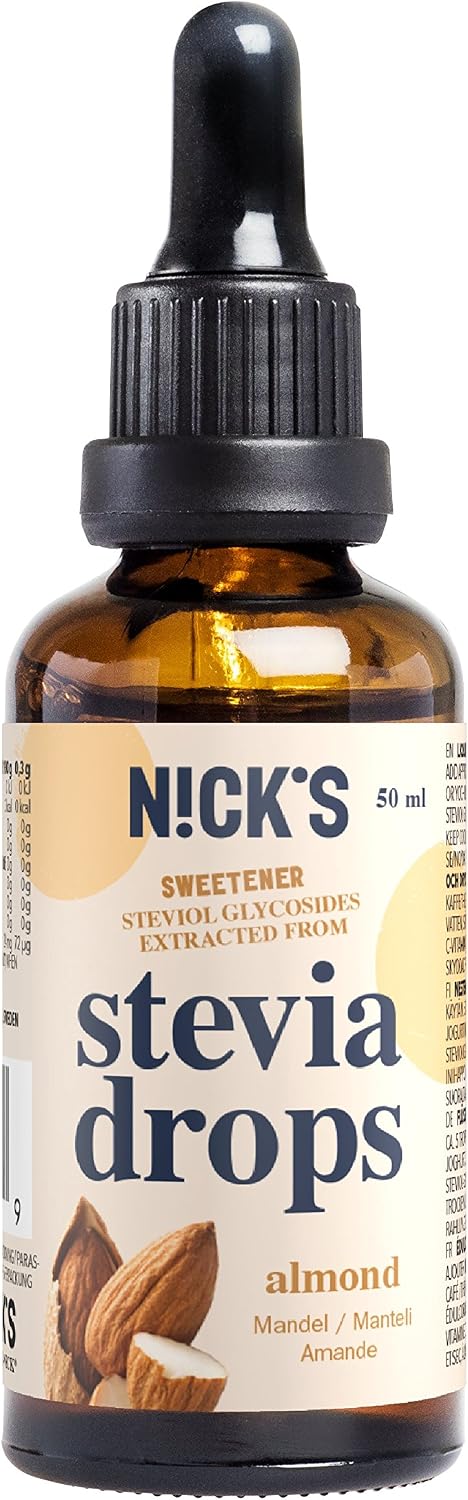 Nicks Chocolate Stevia Drops Sugar Free Zero Calorie Liquid