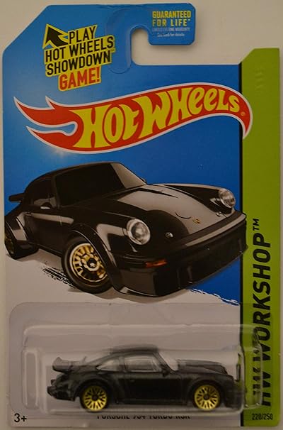 Amazon Com Hot Wheels Porsche 934 Turbo Rsr Black 2 Hw Workshop Series 1 64 Scale Collectible Die Cast Model Car Toys Games