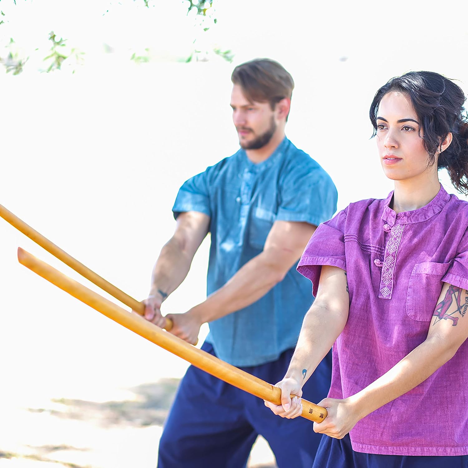 Korean Wooden Practice Sword : Sports & Outdoors