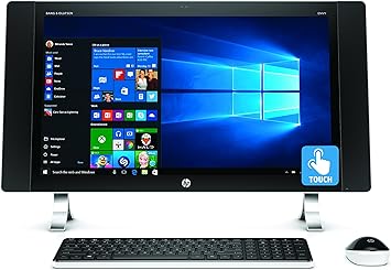 Hp Envy 24 N100nf Ordinateur De Bureau Tout En Un Tactile 23 Full Hd Blanc Intel Core I5 8 Go De Ram 2 To Ssd 128 Go Amd Radeon R7 Windows 10 Amazon Fr Informatique