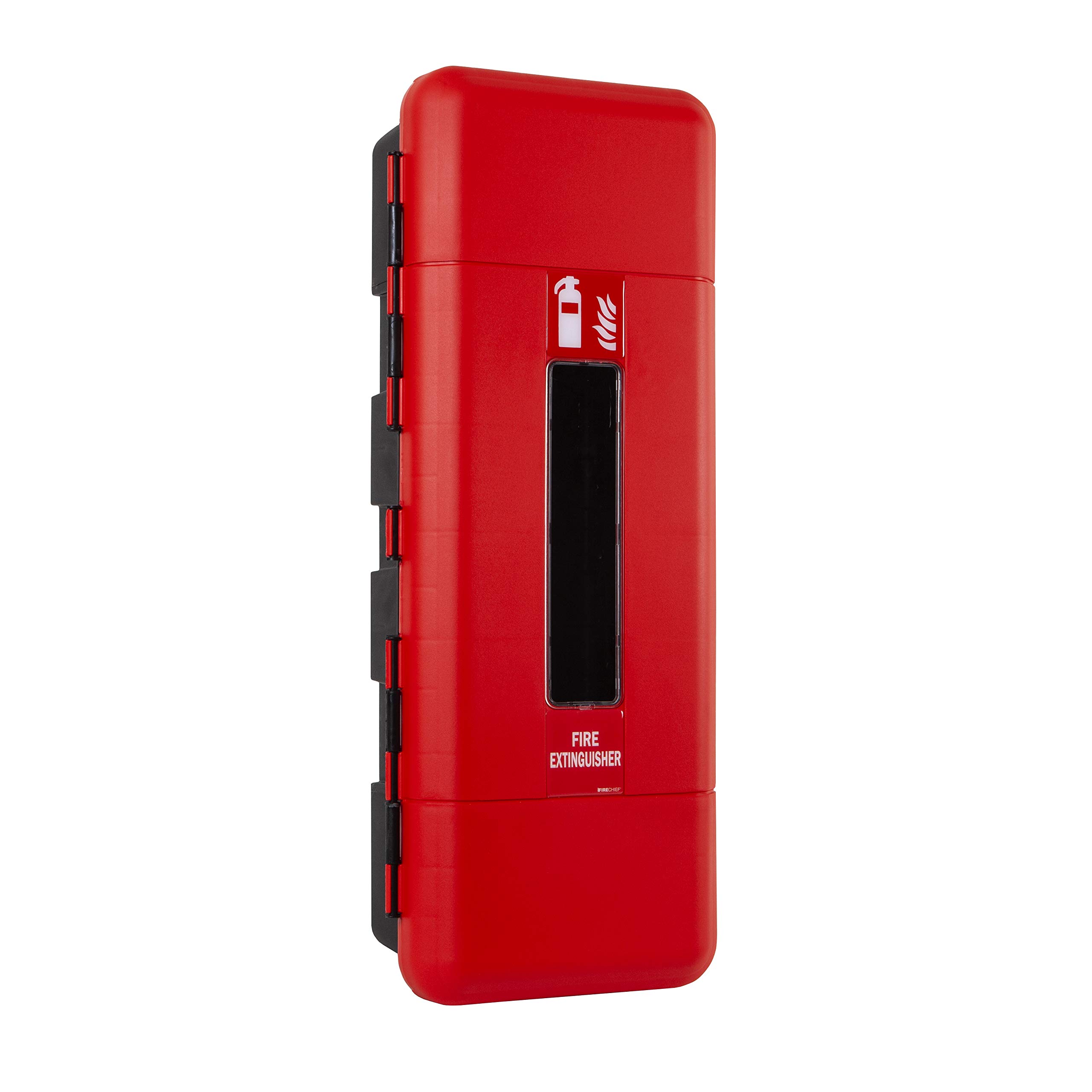 Firechief FCLSC Cabinet, Single Extinguisher, Large, Red