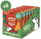 Lily's Kitchen Mango Jerky Dog Treats 8 x 70g Plant Based Training Treats view 2