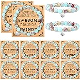 Blosssound 12 Set Valentine's Day Gifts for Coworkers Women Bracelets Inspirational Bulk Sometimes You Forget You're Awesome