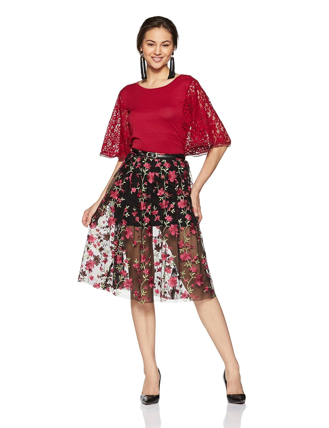 annabelle by pantaloons women's tunic top