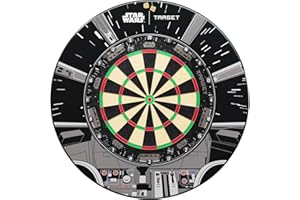 Target Darts Star Wars TOR Dartboard & Surround Bundle | Steel Tip Dart Board, Competition Standard, Complete Home Dartboard 