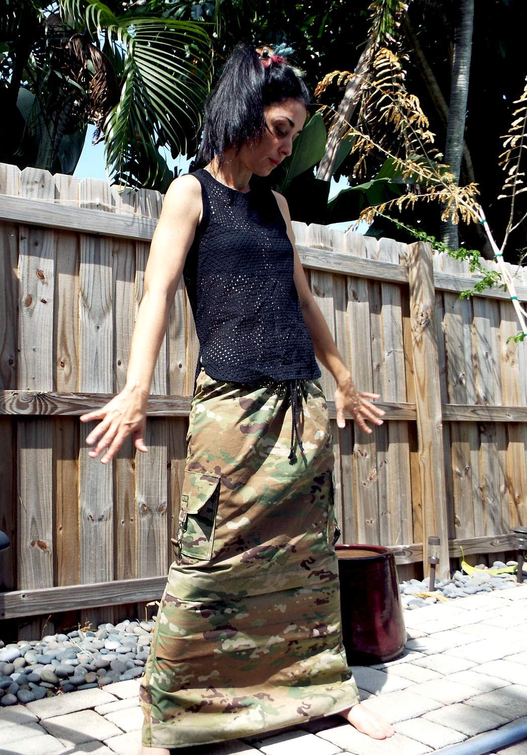camouflage skirt amazon