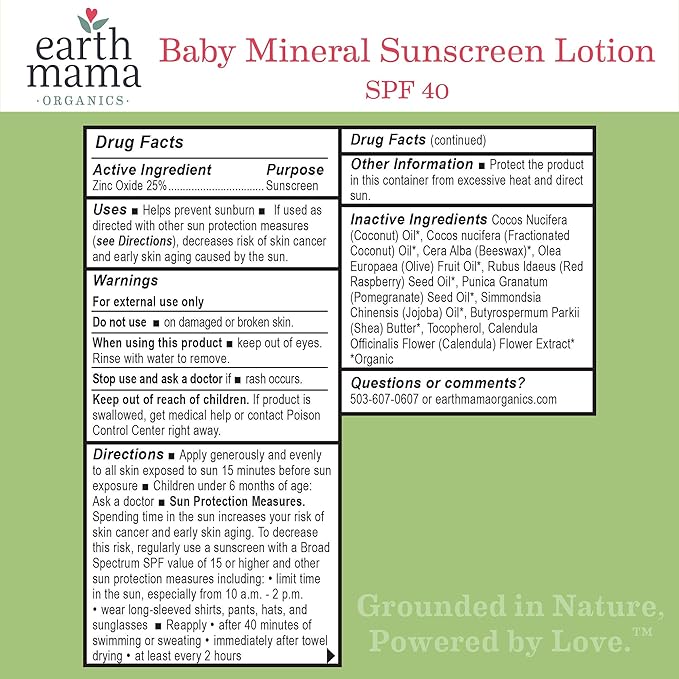 earth mama organics sunscreen