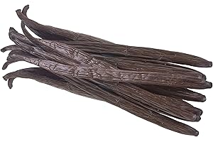 VANILLA BEAN KINGS 10 Mexican Vanilla Beans Whole Grade A Gourmet Vanilla Pods for Homemade Vanilla Extract and Baking from Veracruz, Mexico