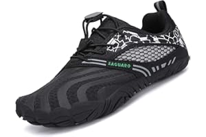 SAGUARO Kids Barefoot Shoes Boys Girls Quick Dry Aqua Athletic Sneakers Lightweight Sport Shoes Toddler Water Shoes