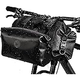 Rhinowalk 2PC Bike Handlebar Bag Set Waterproof Bicycle Front Tube Bag Large Capacity Storage Bag Shoulder Bag