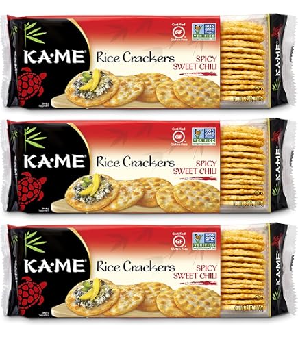Amazon.com: Kame Rice Cracker Sesame, 3.5000-ounces (Pack of6