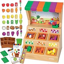 Mini Brand Store Learning Resources Mini Snack Shop Sorting Set - 64 ...