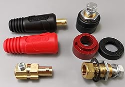 RIVERWELD TIG Welding Cable Panel Connector Plug