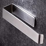 YIGII Self Adhesive Hand Towel Holder SUS304 Stainless Steel Bathroom
