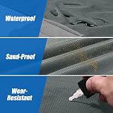 Odoland Picnic Blanket 70x110 cm Pocket Waterproof Sandproof Lightweight view 4
