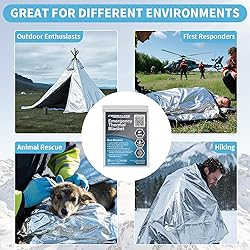 FRONTLINE Mylar Emergency Blankets 54" x