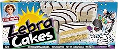 Little Debbie Zebra Cakes, 10 Twin-Wrapped Cakes, 13.0 oz Box, Pack of 0ne (1)