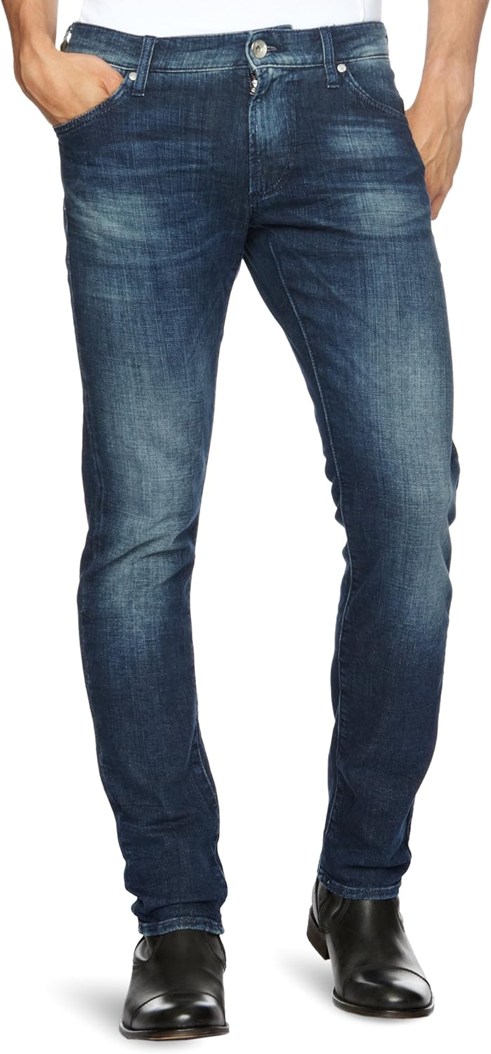 ENERGIE Cuff Men's Jeans Blue Denim W38 INxL34 in Amazon.co.uk Clothing