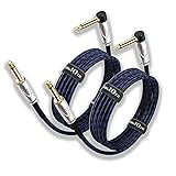 Augioth Guitar Cable 20 ft 2 Pack, Electric