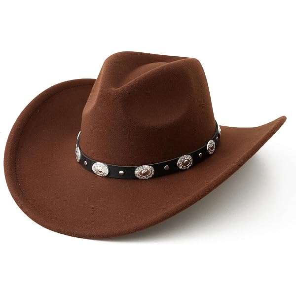 4261 Womens 2 Pack Western Style Cowboy Hats With Wide Belt Buckle Zokunari Womens 2 Pack Western Style Cowboy Hats with Wide  main image 3