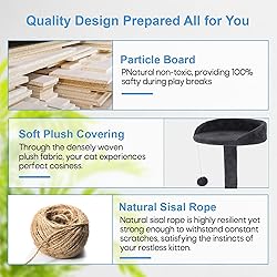FDW Cat Tree Tower 62in Multi-Level Durable Cat