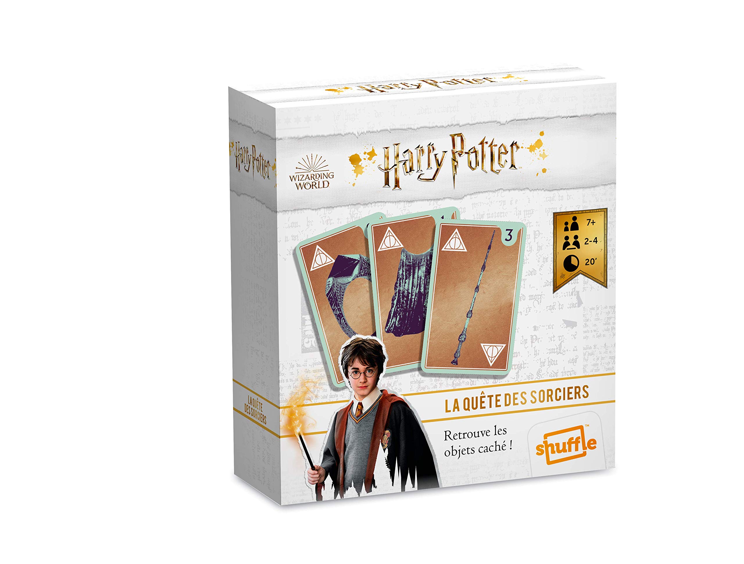 Shuffle Harry Potter Warner Bros 108587892 Deathly Hallows Card Game