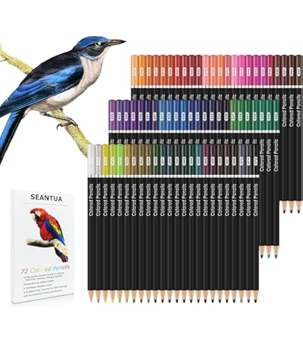 KALOUR Crayons De Couleur Professionnels, Lot De 240 Couleurs, Noyau