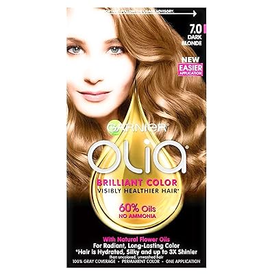 Garnier Olia Permanent Color 7.0 Dark Blonde 1 ea (Pack of 3)