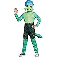 Luca Costume for Kids, Official Disney Luca Costume Jumpsuit and Mask