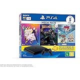 Console PlayStation 4 1TB Bundle 11 - Just Dance 2020, Medievil, Knowledge is Power +Frantics + That's You…