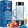 Hydrogen Water Bottle Generator - Start the New Year with Wellness | 3500 ppb Hydrogenius by Kosmoknott | Improves Sleep & Skin | Fast Charging, Leak-Proof Design, Clear Markings | Premium Health Gift