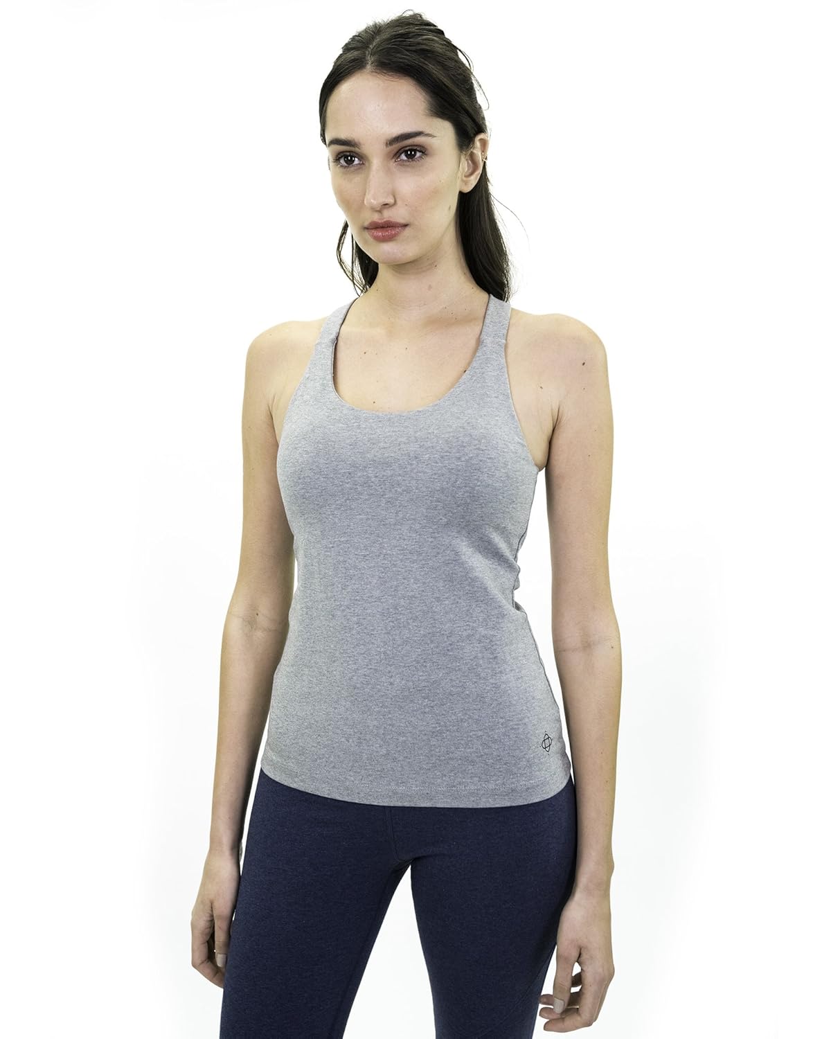 satva sports cami top for women (premium organic cotton)