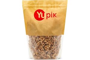 Yupik Raw Walnuts, Halves & Pieces, 1 kg, Kosher, Gluten-Free, Vegan, Unsalted Nuts, Unroasted, Source of Omegas, Healthy Sna