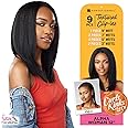 Sensationnel Curls Kinks & Co Textured Clip In Human Hair Blend Hair Extension 9Pcs - Alpha Woman 12 Inch (Color:2 DARK BROWN)