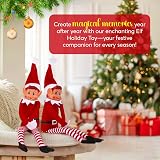 Elves Behavin' Badly 12 Inch Elf Plush Vinyl Head Hat Gift Decoration view 6