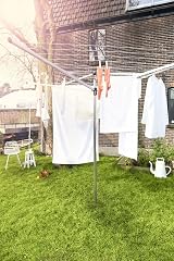 Brabantia Lift-O-Matic 50 m Rotary Clothes Line Pole Height Adjustable UV view 4