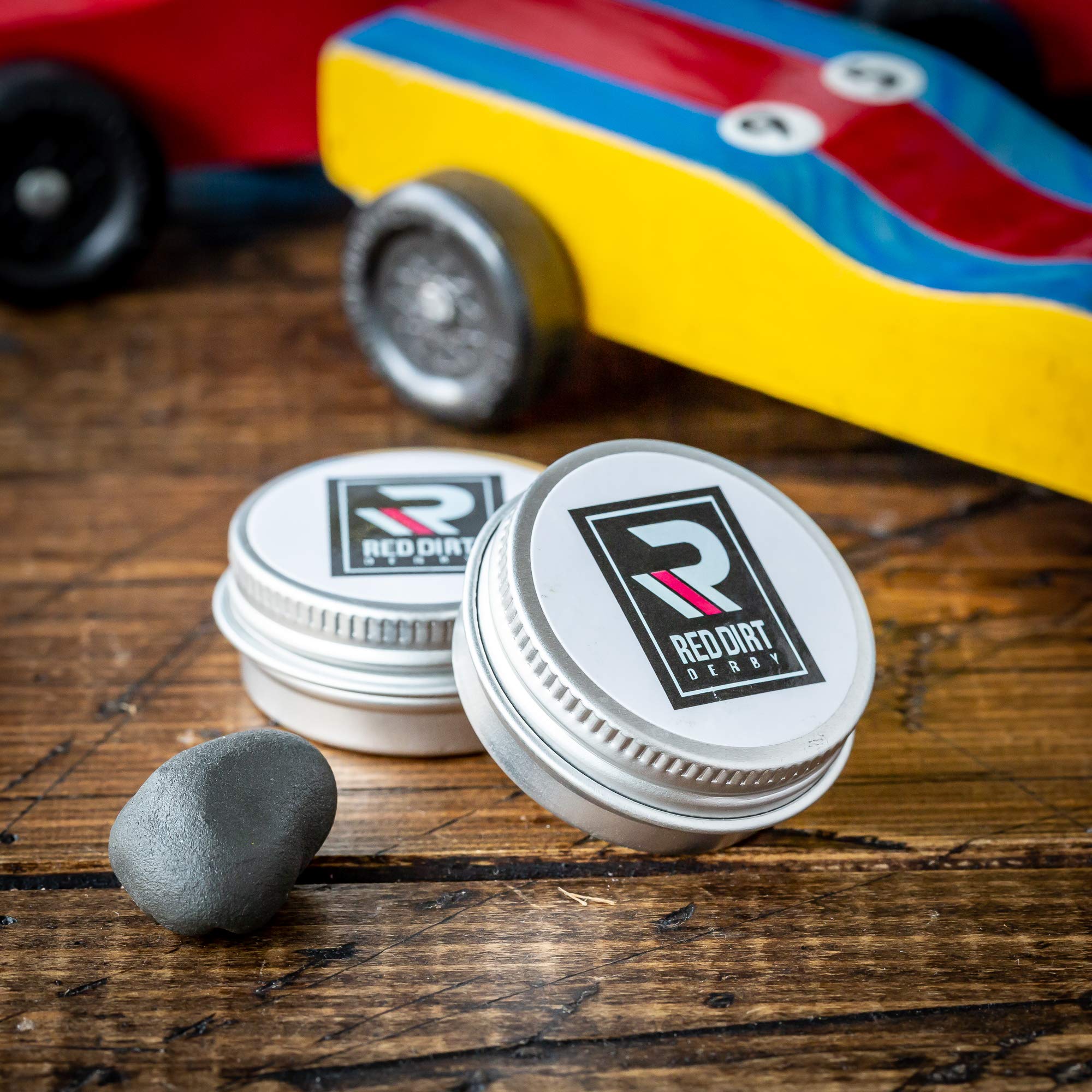 2 oz (2 Packs - 1 oz Each) Tungsten Putty Weights for Pinewood Car Racing and Fishing