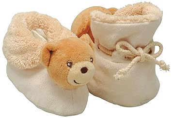 bear baby booties