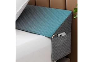 HAPICLODY Queen Size (60"x10"x6") Bed Wedge Pillow for Headboard,Bed Gap Filler Mattress Wedge Triangle Pillow Long Bolster Pillow for Bed Sleeping Reading to Fill The Gap (0-7") Between Headboard and Mattress