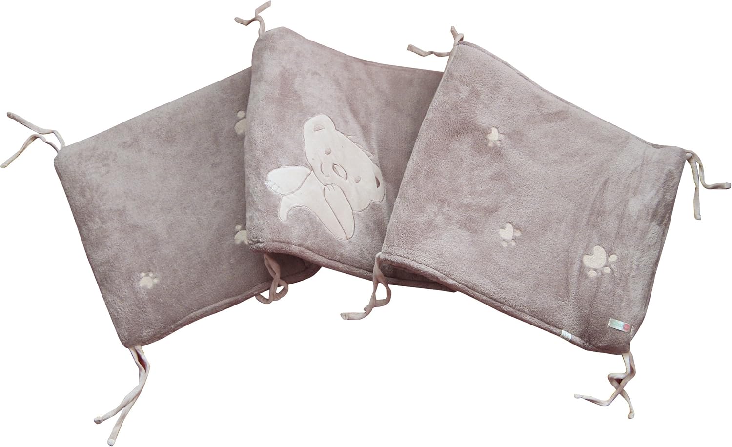 Domiva Tour De Lit Taupe 40 X 180 Cm Amazon Fr Bebes Puericulture