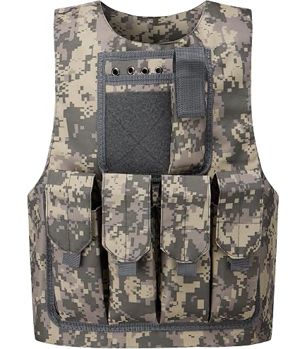 Amazon.com: M.O.L.L.E. Cross Draw Tactical Vest ACU : Sports