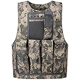 UNIVIVO Kids Tactical Vest Youth Army Costume for