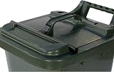 All-Green Kerbside Compost Caddy 23L with Locking Lid Green view 6
