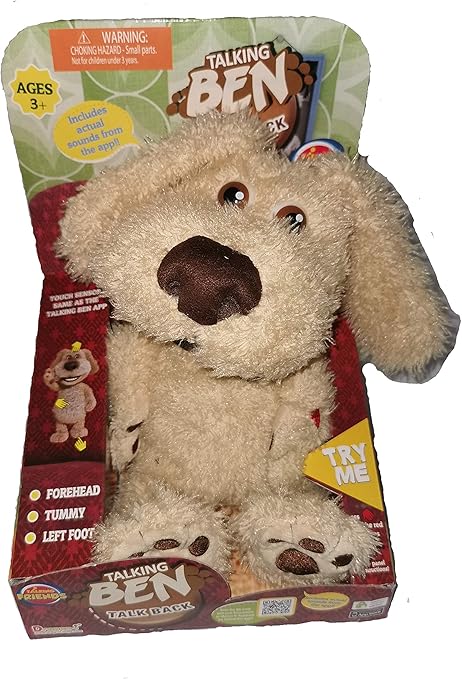 Peers Hardy Talking Ben Animated Interactive Plush ( Packaging may vary ...